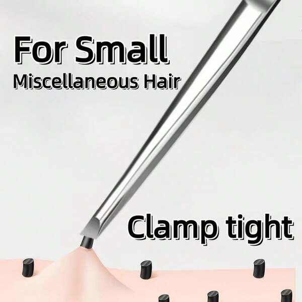 High Quality Stainless Steel Eyebrow Tweezers, Hair Removal Pliers, Ingrown Hair Tweezers, Angled Eyebrow Tweezers, Facial Care Tools